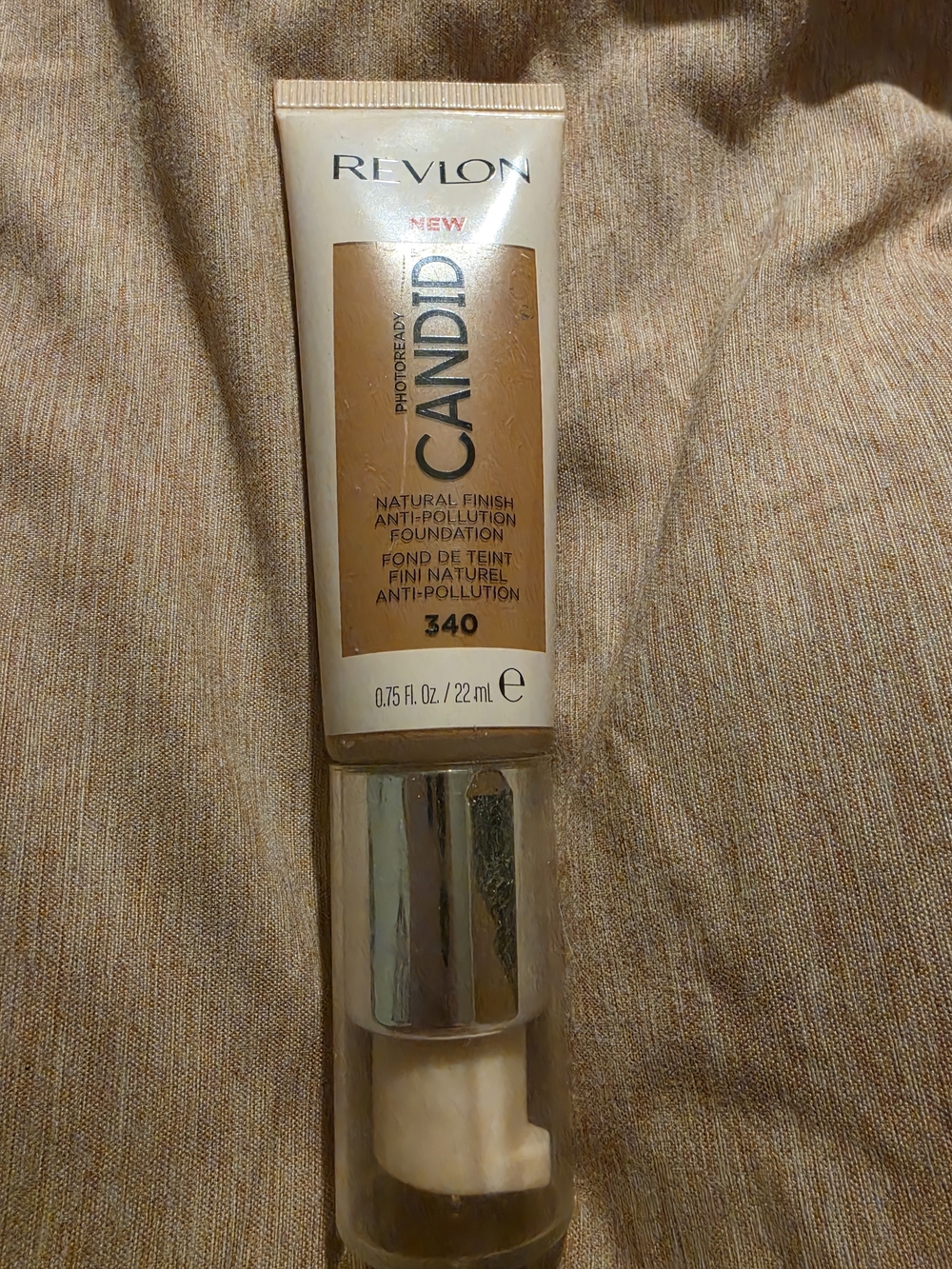 Revlon Candid Natural Finish Foundation 340 - Warm Beige